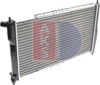 AKS Dasis 510080N - Radiator, mühərrikin soyudulması furqanavto.az