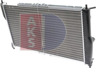 AKS Dasis 510080N - Radiator, mühərrikin soyudulması furqanavto.az