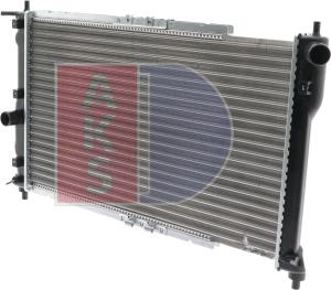 AKS Dasis 510080N - Radiator, mühərrikin soyudulması furqanavto.az