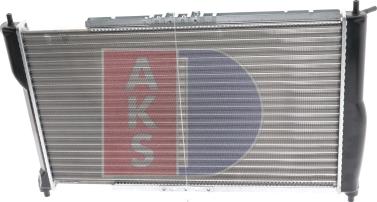 AKS Dasis 510080N - Radiator, mühərrikin soyudulması furqanavto.az