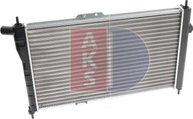 AKS Dasis 510030N - Radiator, mühərrikin soyudulması furqanavto.az