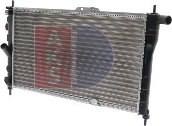 AKS Dasis 510030N - Radiator, mühərrikin soyudulması furqanavto.az