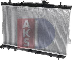 AKS Dasis 510025N - Radiator, mühərrikin soyudulması furqanavto.az