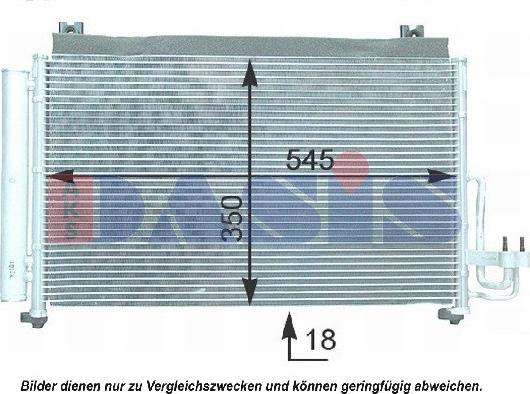 AKS Dasis 512038N - Kondenser, kondisioner furqanavto.az