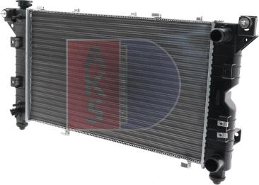 AKS Dasis 520660N - Radiator, mühərrikin soyudulması furqanavto.az