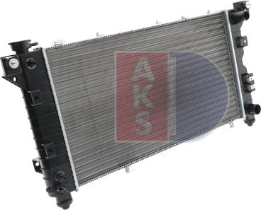 AKS Dasis 520660N - Radiator, mühərrikin soyudulması furqanavto.az