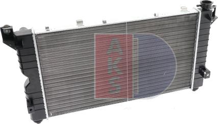 AKS Dasis 520660N - Radiator, mühərrikin soyudulması furqanavto.az