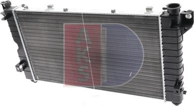 AKS Dasis 520660N - Radiator, mühərrikin soyudulması furqanavto.az