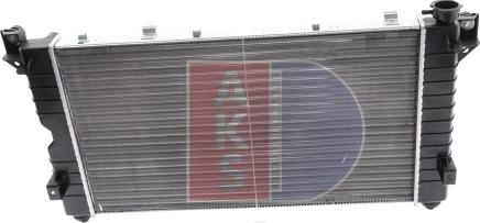 AKS Dasis 520660N - Radiator, mühərrikin soyudulması furqanavto.az