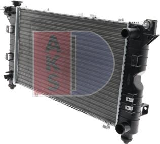 AKS Dasis 520660N - Radiator, mühərrikin soyudulması furqanavto.az