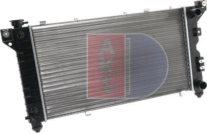 AKS Dasis 520660N - Radiator, mühərrikin soyudulması furqanavto.az