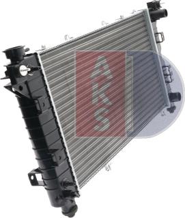 AKS Dasis 520660N - Radiator, mühərrikin soyudulması furqanavto.az