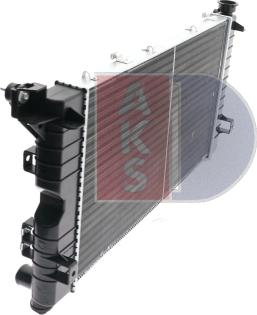 AKS Dasis 520660N - Radiator, mühərrikin soyudulması furqanavto.az