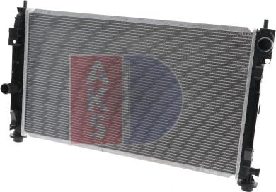 AKS Dasis 520128N - Radiator, mühərrikin soyudulması furqanavto.az