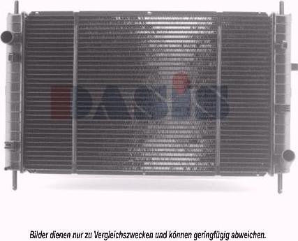 AKS Dasis 090920N - Radiator, mühərrikin soyudulması furqanavto.az