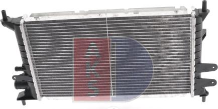 AKS Dasis 090590N - Radiator, mühərrikin soyudulması furqanavto.az