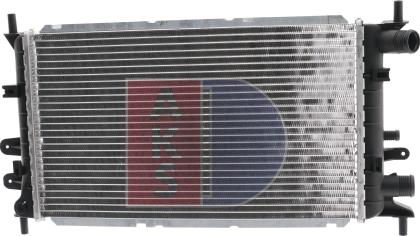 AKS Dasis 090590N - Radiator, mühərrikin soyudulması furqanavto.az