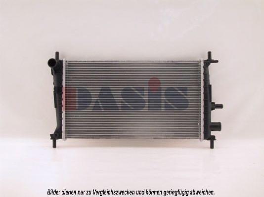 AKS Dasis 090640N - Radiator, mühərrikin soyudulması furqanavto.az