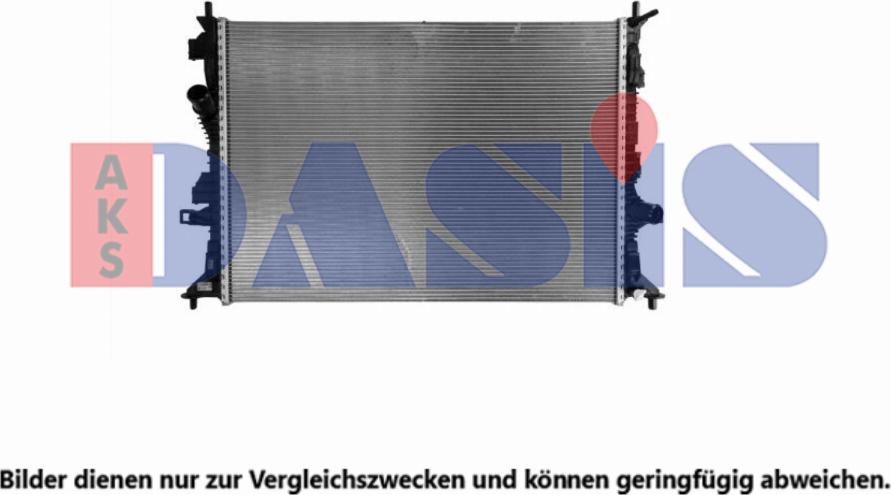 AKS Dasis 090097N - Radiator, mühərrikin soyudulması furqanavto.az