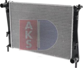 AKS Dasis 090016N - Radiator, mühərrikin soyudulması furqanavto.az