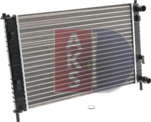AKS Dasis 090017N - Radiator, mühərrikin soyudulması furqanavto.az
