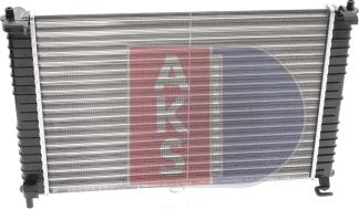 AKS Dasis 090017N - Radiator, mühərrikin soyudulması furqanavto.az