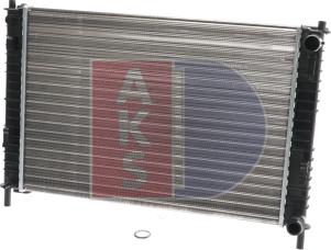 AKS Dasis 090017N - Radiator, mühərrikin soyudulması furqanavto.az