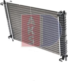 AKS Dasis 090017N - Radiator, mühərrikin soyudulması furqanavto.az