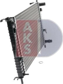 AKS Dasis 090017N - Radiator, mühərrikin soyudulması furqanavto.az