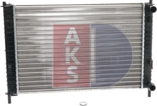 AKS Dasis 090017N - Radiator, mühərrikin soyudulması furqanavto.az