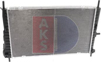 AKS Dasis 090073N - Radiator, mühərrikin soyudulması furqanavto.az