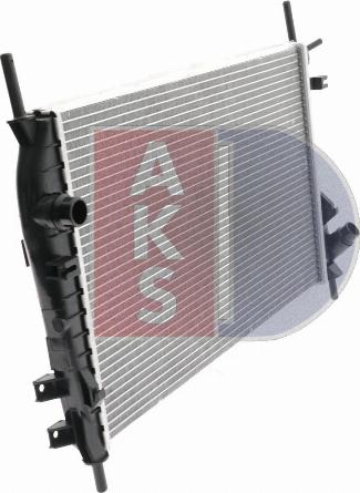 AKS Dasis 090072N - Radiator, mühərrikin soyudulması furqanavto.az