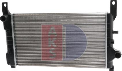 AKS Dasis 090140N - Radiator, mühərrikin soyudulması furqanavto.az