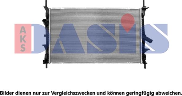 AKS Dasis 090152N - Radiator, mühərrikin soyudulması furqanavto.az