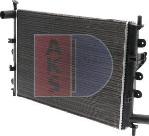 AKS Dasis 090840N - Radiator, mühərrikin soyudulması furqanavto.az