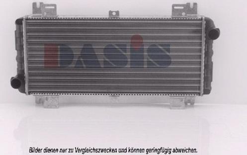 AKS Dasis 090370N - Radiator, mühərrikin soyudulması furqanavto.az