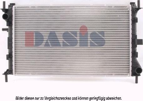 AKS Dasis 091470N - Radiator, mühərrikin soyudulması furqanavto.az