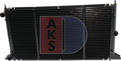 AKS Dasis 091600N - Radiator, mühərrikin soyudulması furqanavto.az