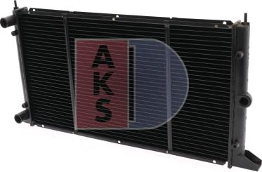 AKS Dasis 091600N - Radiator, mühərrikin soyudulması furqanavto.az