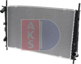 AKS Dasis 091610N - Radiator, mühərrikin soyudulması furqanavto.az