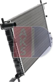 AKS Dasis 091350N - Radiator, mühərrikin soyudulması furqanavto.az