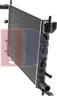 AKS Dasis 091350N - Radiator, mühərrikin soyudulması furqanavto.az