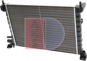 AKS Dasis 091350N - Radiator, mühərrikin soyudulması furqanavto.az