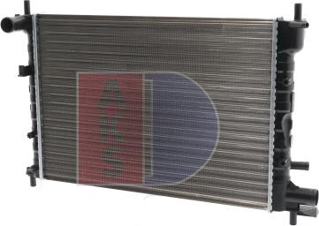 AKS Dasis 091350N - Radiator, mühərrikin soyudulması furqanavto.az