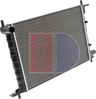 AKS Dasis 091350N - Radiator, mühərrikin soyudulması furqanavto.az