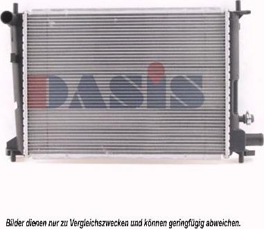 AKS Dasis 091370N - Radiator, mühərrikin soyudulması furqanavto.az