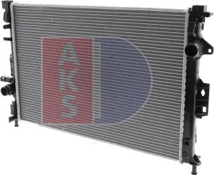 AKS Dasis 092028N - Radiator, mühərrikin soyudulması furqanavto.az