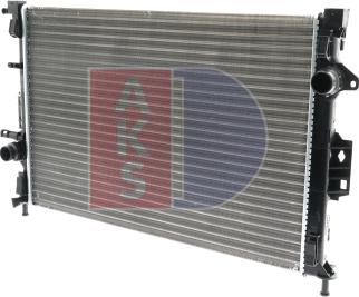 AKS Dasis 092027N - Radiator, mühərrikin soyudulması furqanavto.az