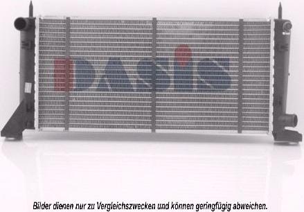 AKS Dasis 092270N - Radiator, mühərrikin soyudulması furqanavto.az