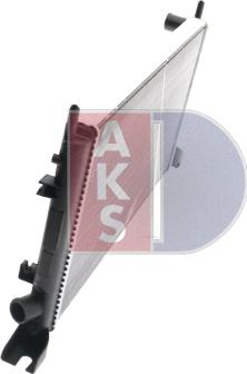 AKS Dasis 092270N - Radiator, mühərrikin soyudulması furqanavto.az